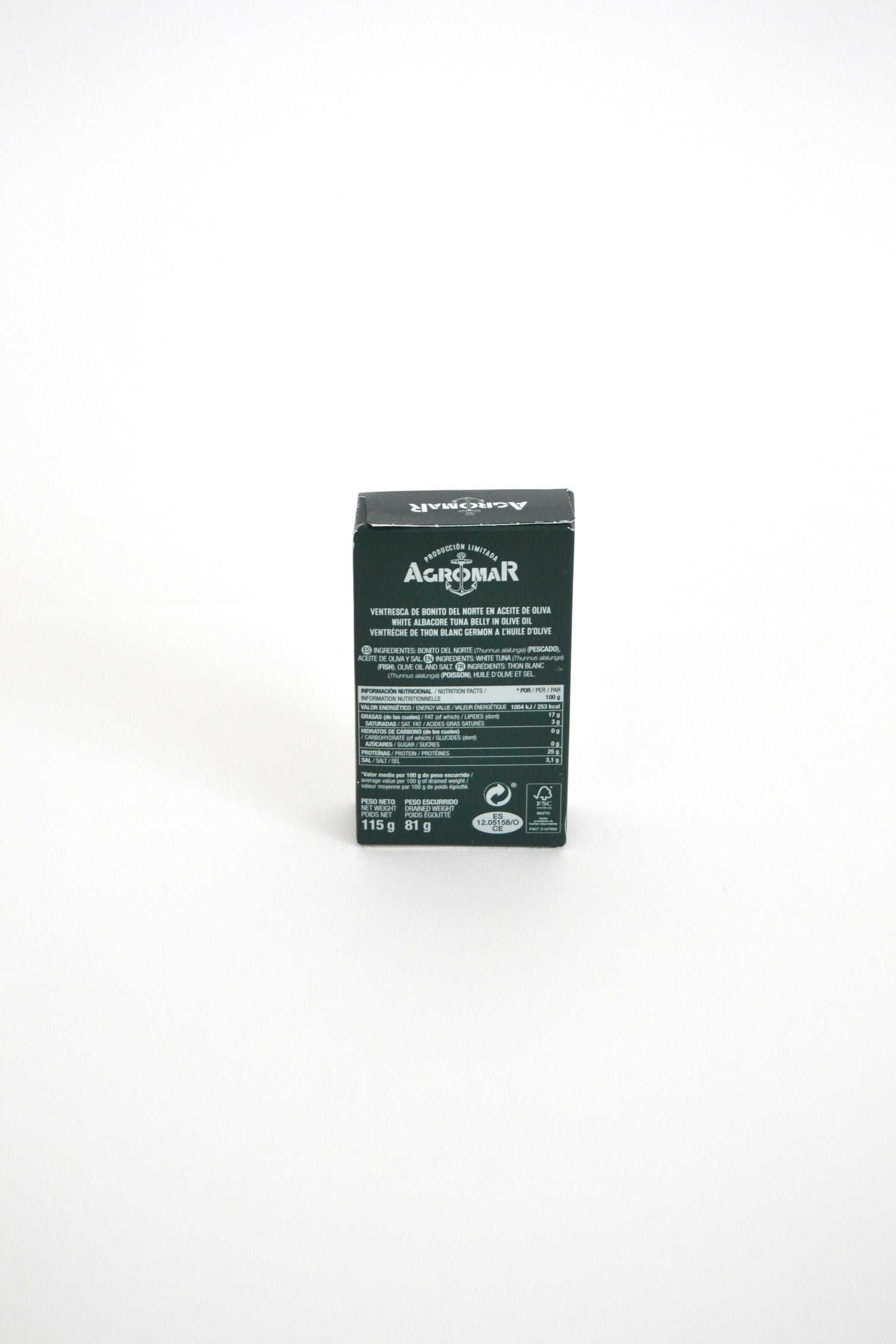 Ventresca de Bonito del Norte en aceite de oliva
