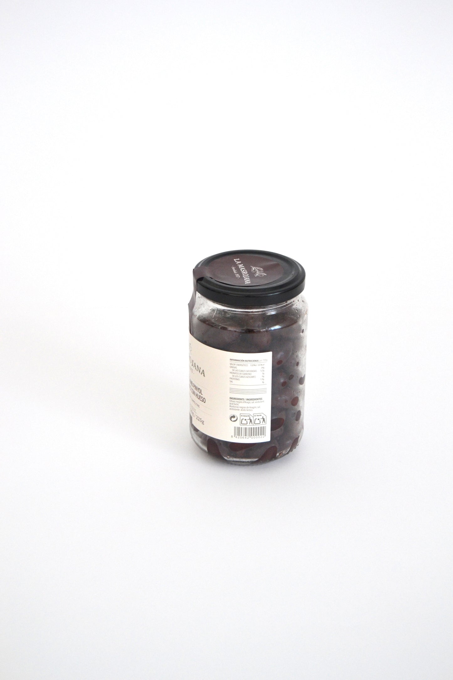 Aceitunas negras de Aragón con hueso