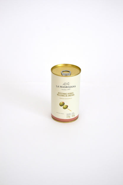 Aceitunas verdes rellenas de anchoa