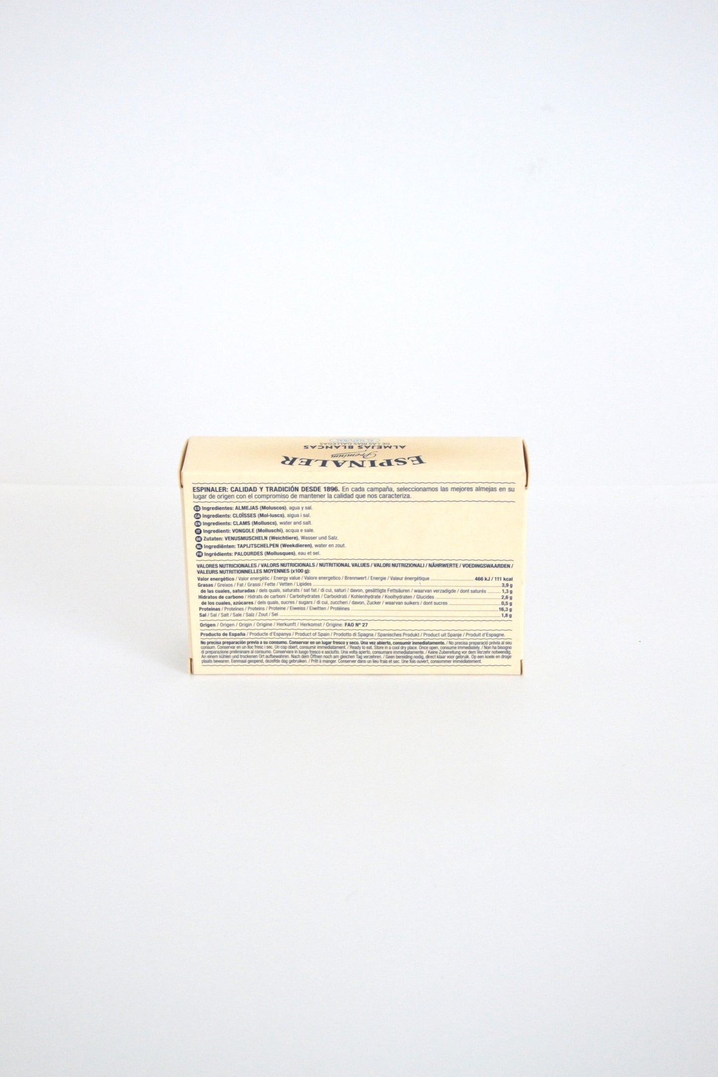 Premium White Clams 18/20